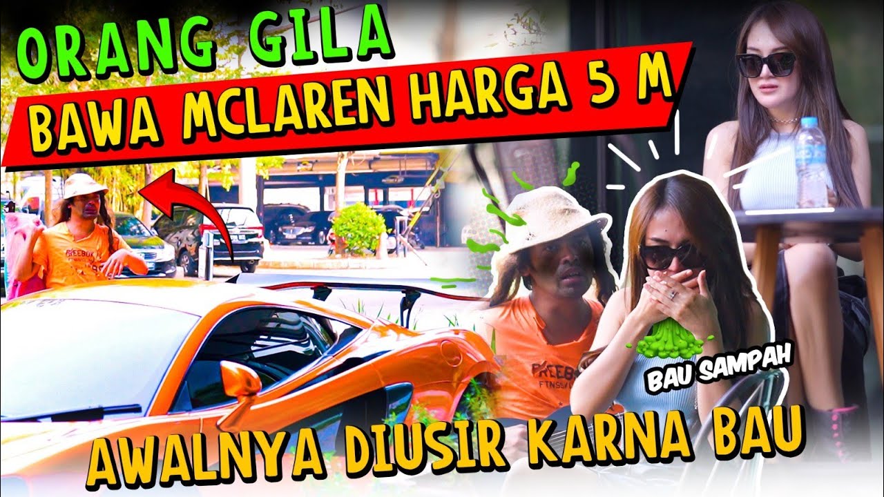 Orang Gila Bawa McLaren Harga 5M, Awalnya Diusir!