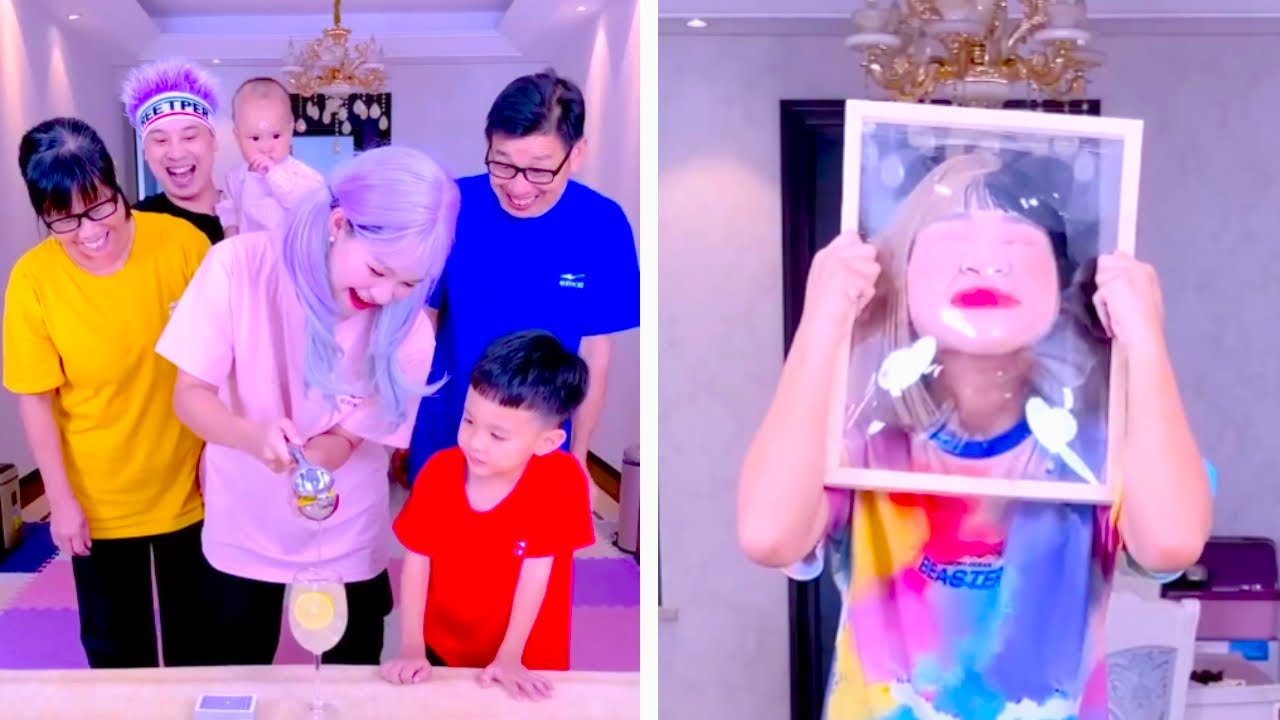 Family Games | Unrecognizable Face Challenge, Hilarious Expressions! #Partygames #Familychallenge