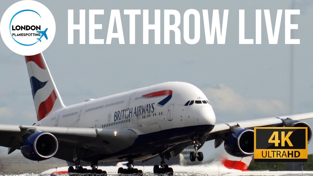 #Heathrow Airport Departures LIVE  -  Plane Spotting - Saturday 20th December
