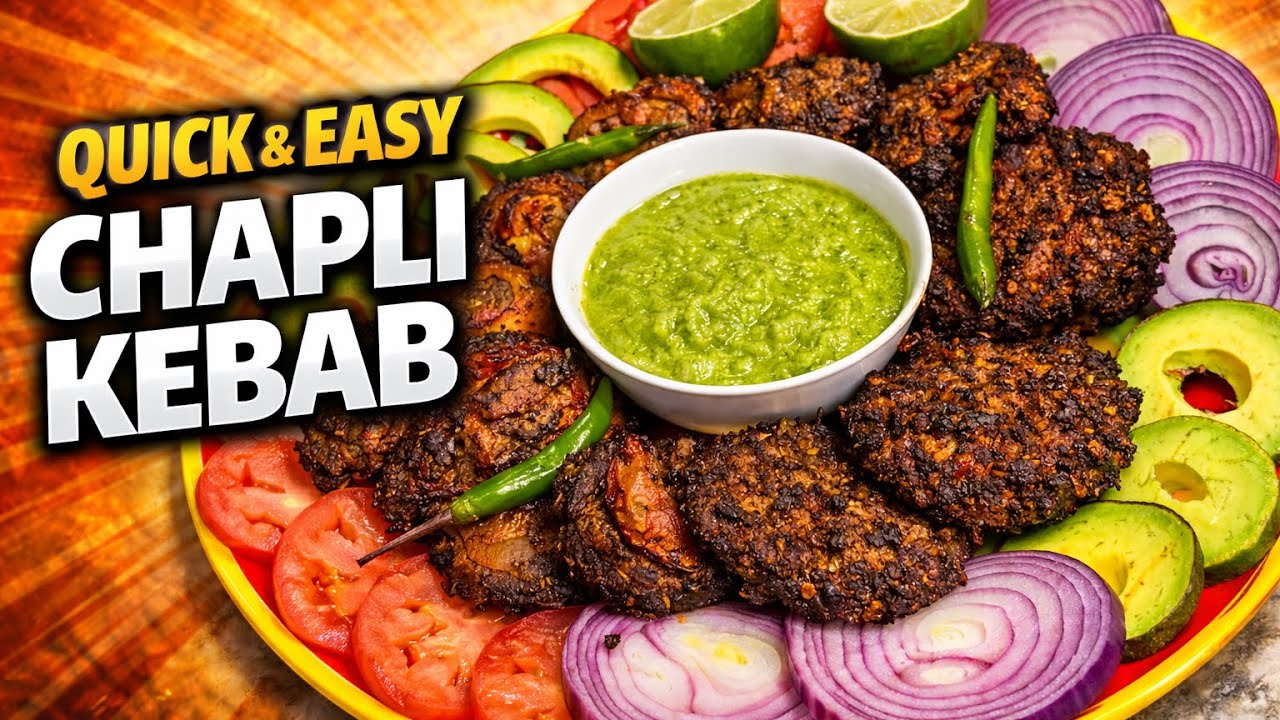 Chapli kabab