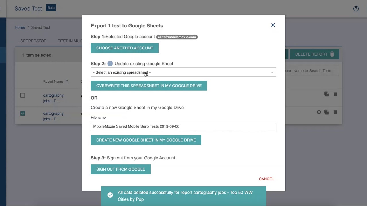 How to Link Location-Specific Mobile SERPs in Google Sheets