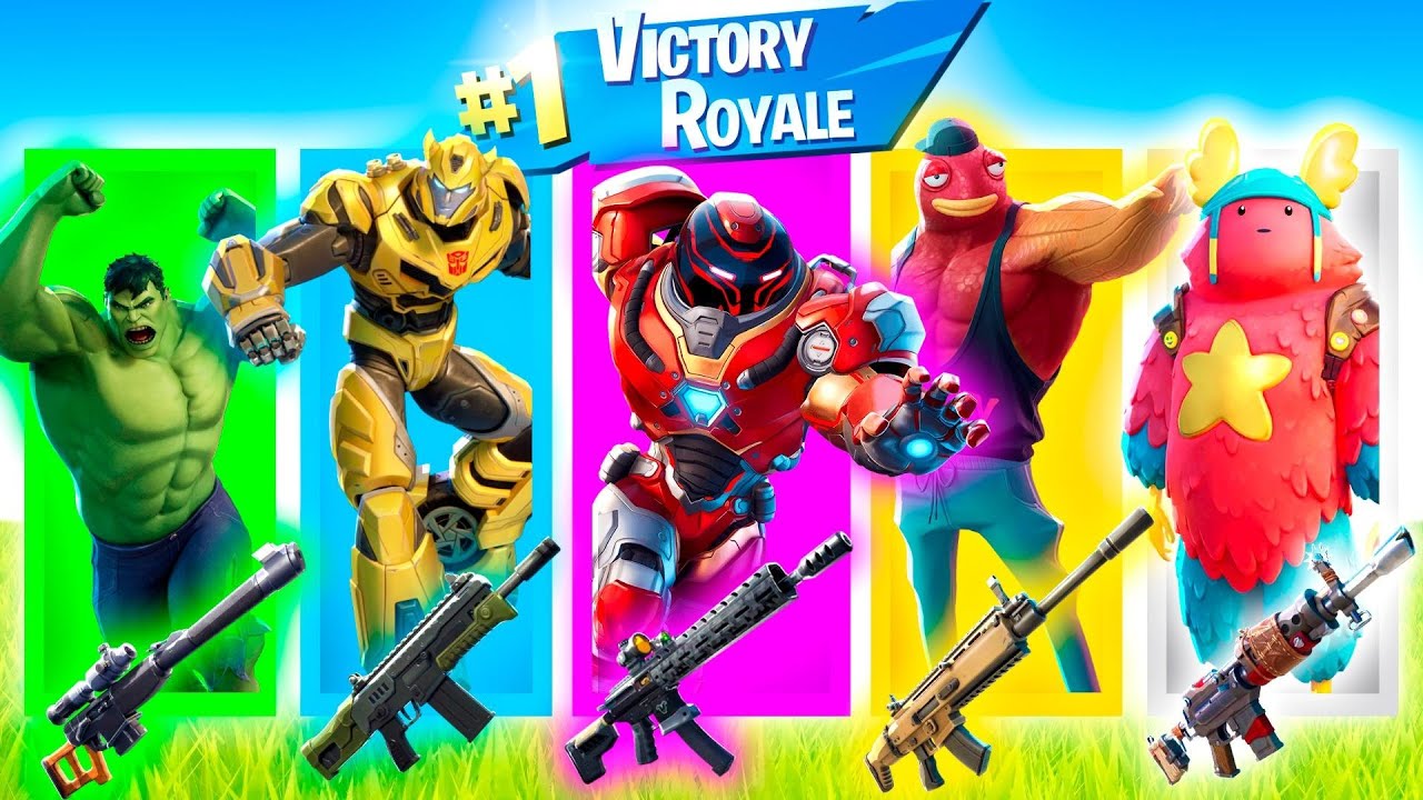 LA RANDOM SKIN BRUTTE CHALLENGE! - Fortnite