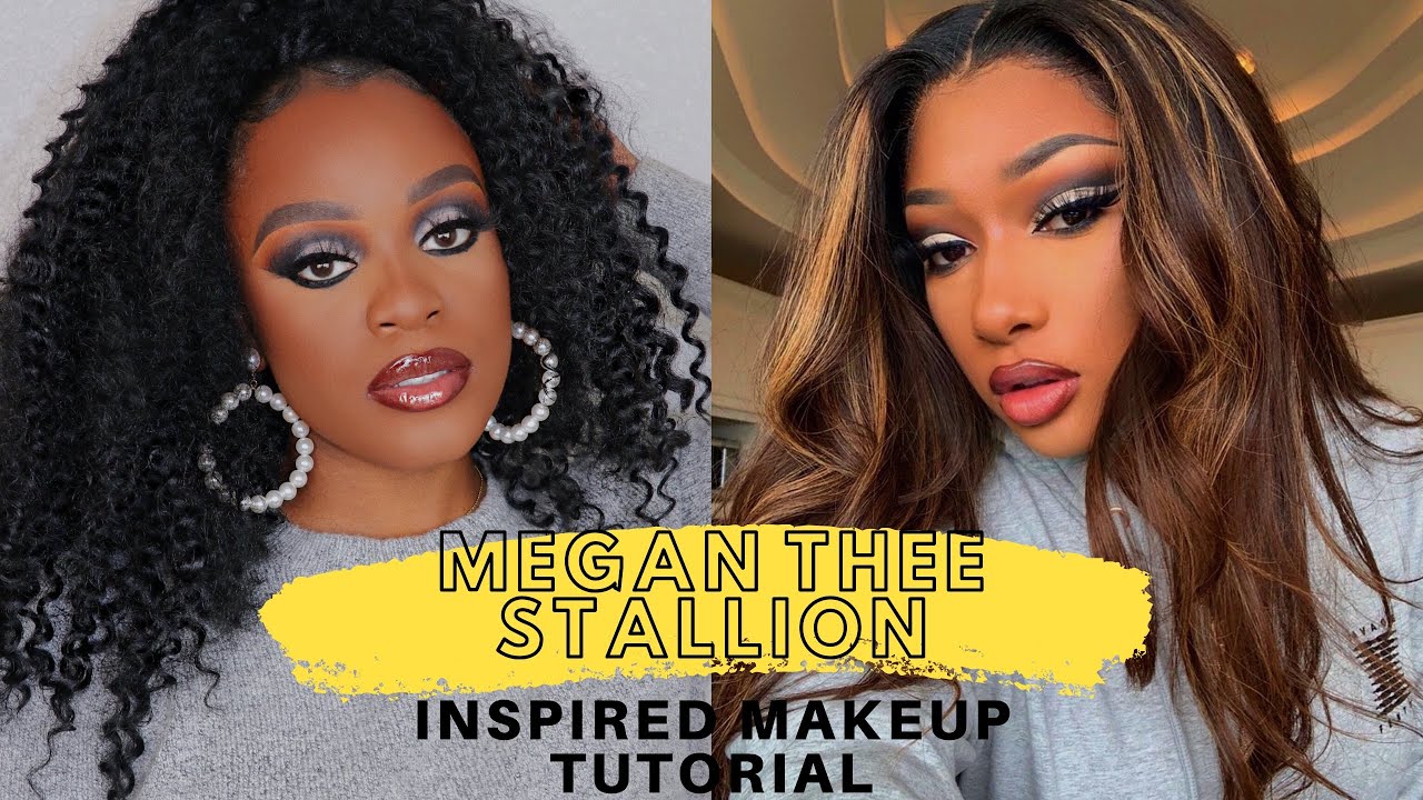 MEGAN THEE STALLION INSPIRED MAKEUP TUTORIAL