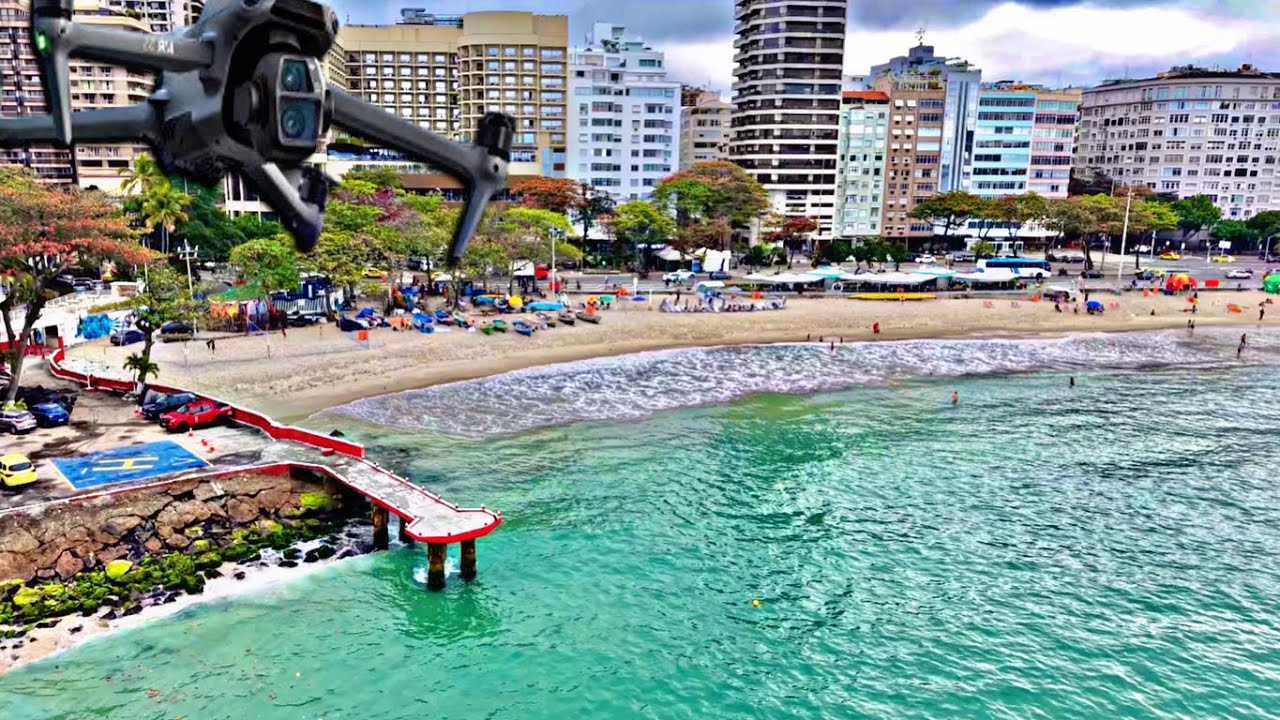 Praias de Copacabana e Praia do Leme - Rio de Janeiro 