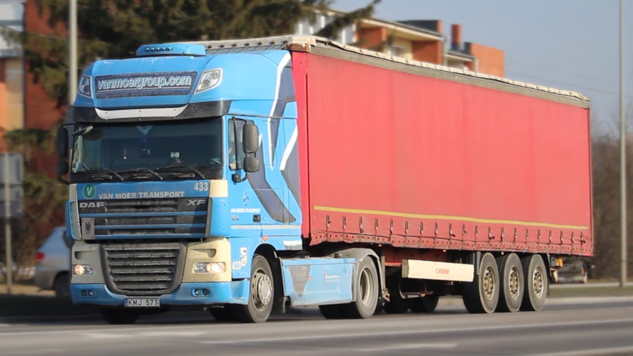 Trucks of Latvia - Bauska, A7 / E67