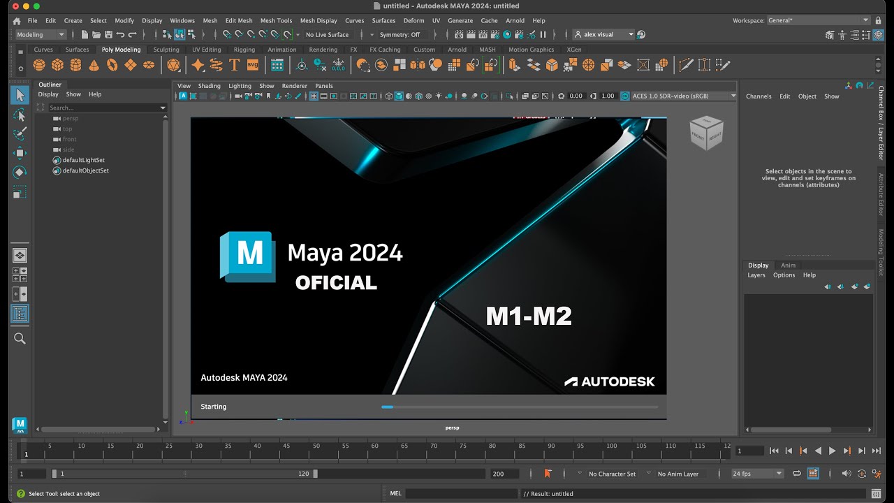 💎 INSTALAR  MAYA OFICIAL 🔑 2024  Para MAC  M1/M2/INTEL