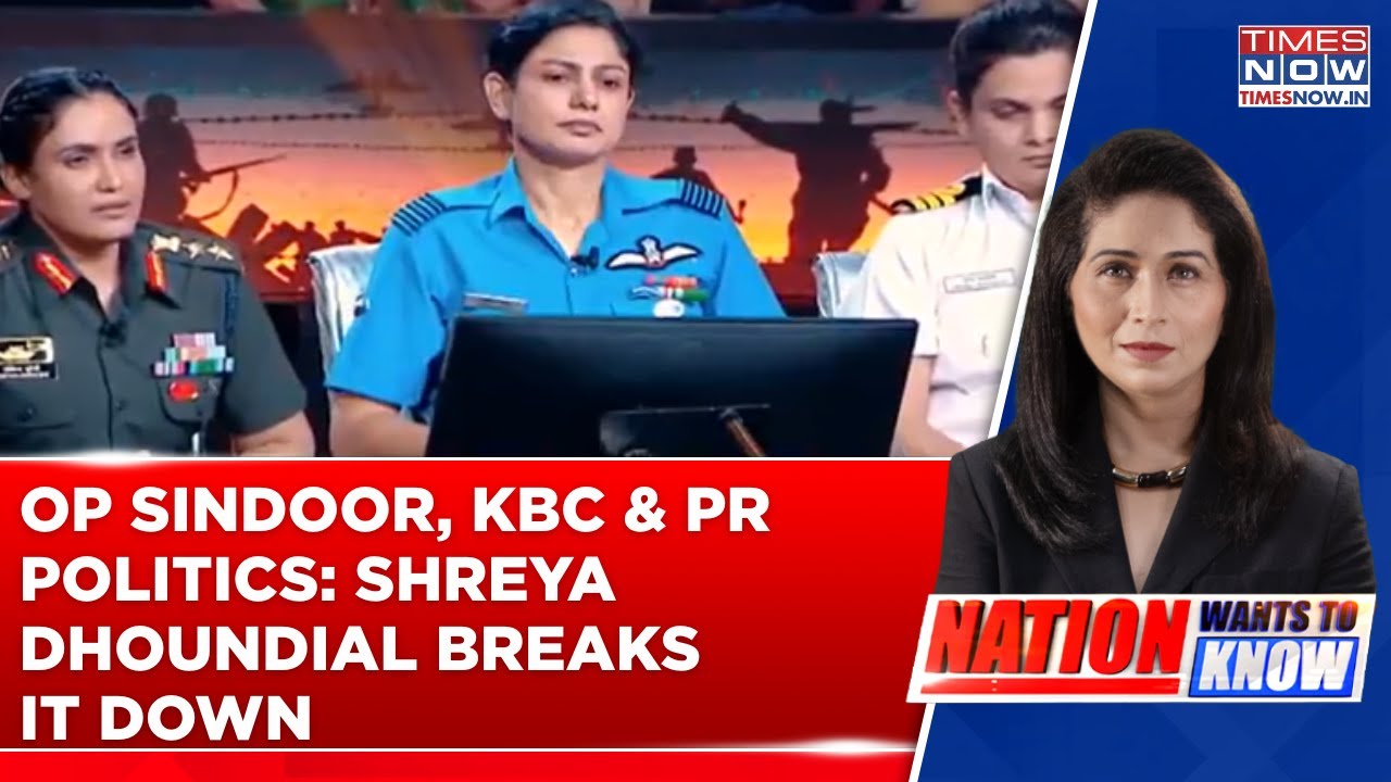 PR Politics Or Pride? Shreya Dhoundial Way Of Unpacking Operation Sindoor And I-Day Row | Watch