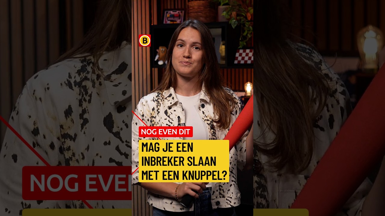 Mag je een inbreker zelf neerknuppelen? | #nogevendit