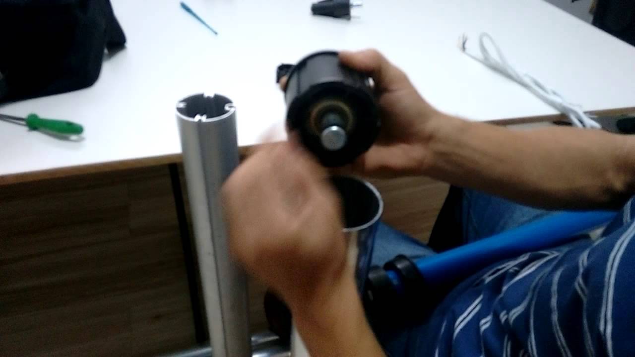 Motor e acessórios para tubos de toldo