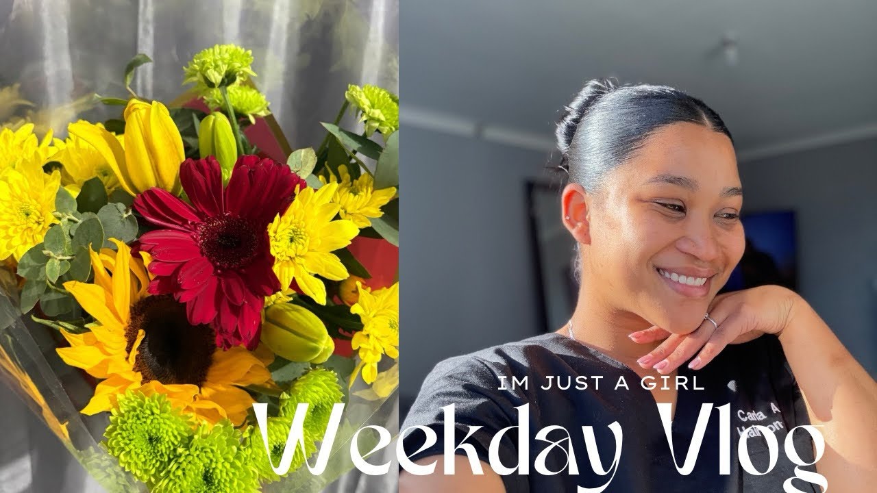 5 Days of Randomness🤭(WORK+CLEANING+FLOWERS+SKINCARE)