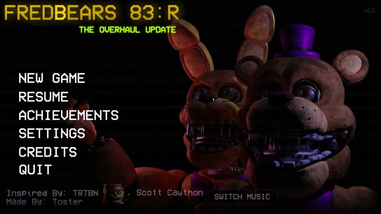 Fredbears 83 reborn!