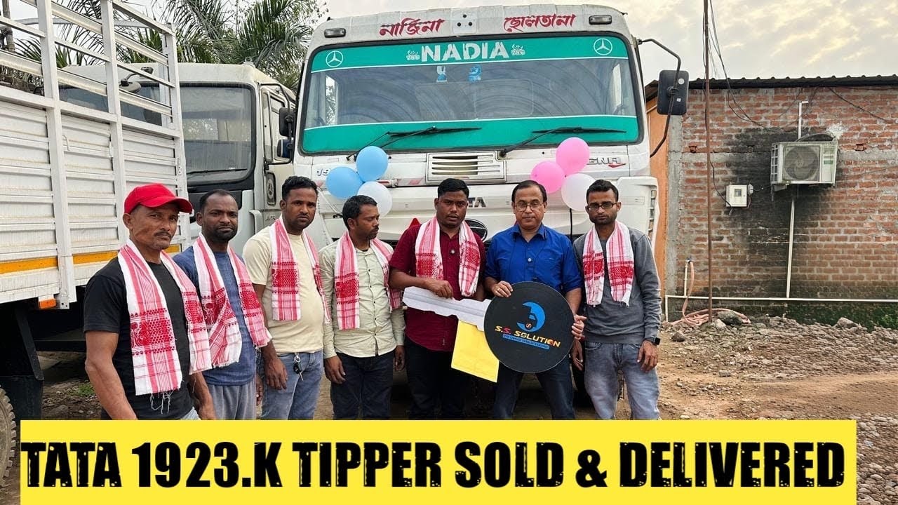 Tata 1923.K Tipper Sold & Delivered 