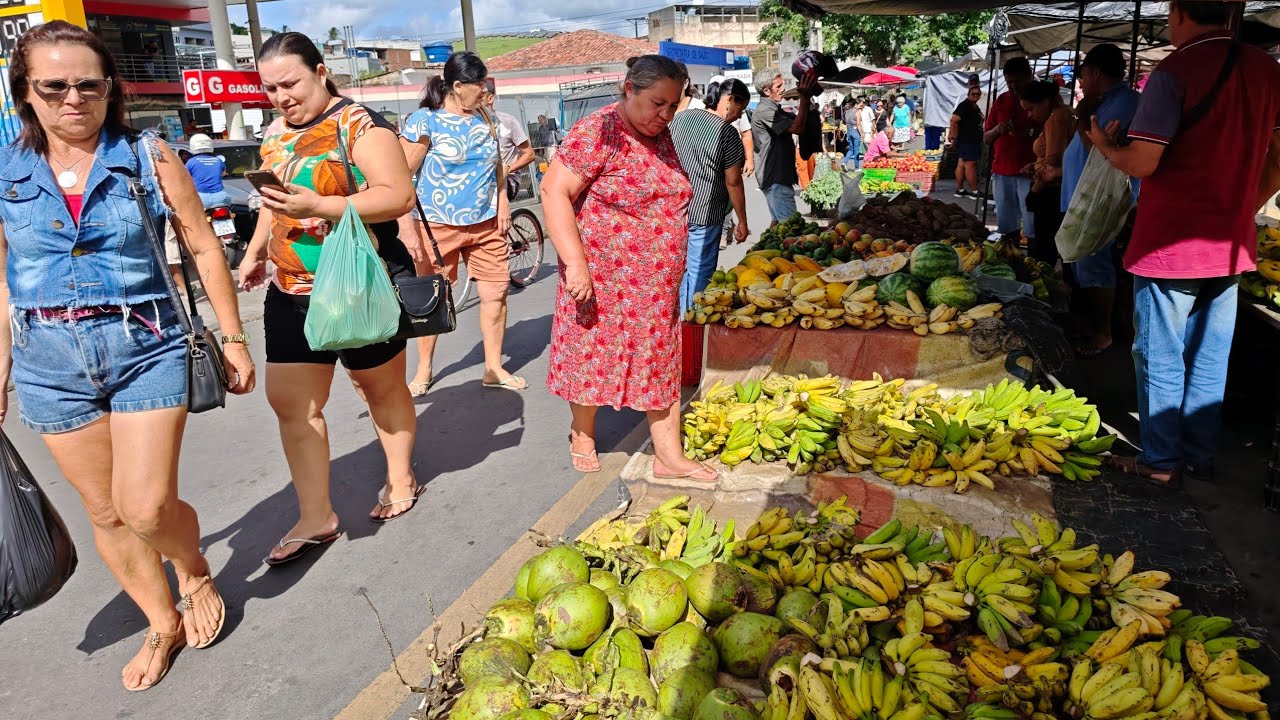 A FEIRA LIVRE DE BOM JARDIM PERNAMBUCO 11/03/2026