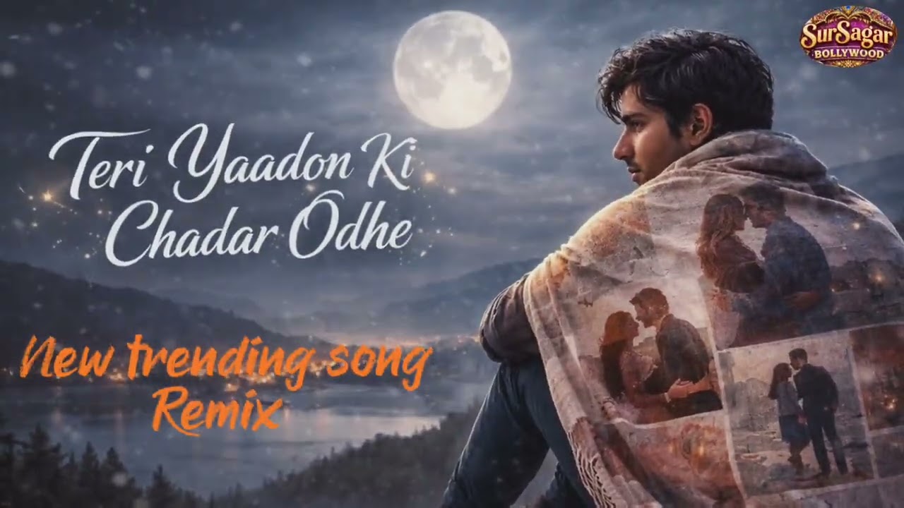 Teri Yaadon Ki Chadar Odhe” 🎶New trending remix 