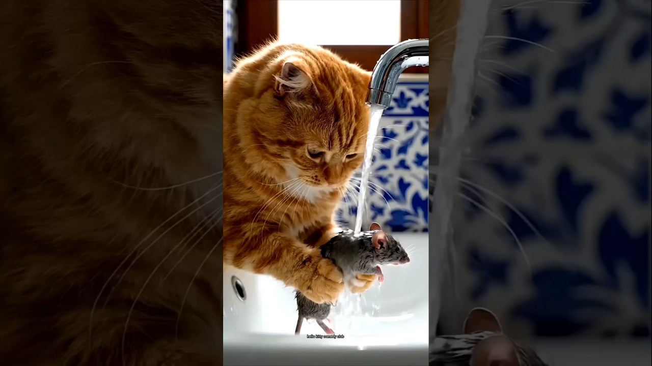 Choron use Cat 😅 #funny #trending #cat