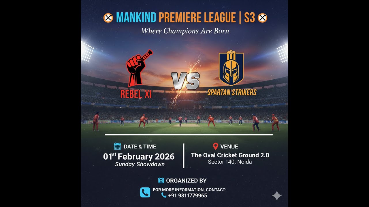 Rising Daredevil VS Ball Busters (Mankind  Premiere League S3 )Organised by The Oval