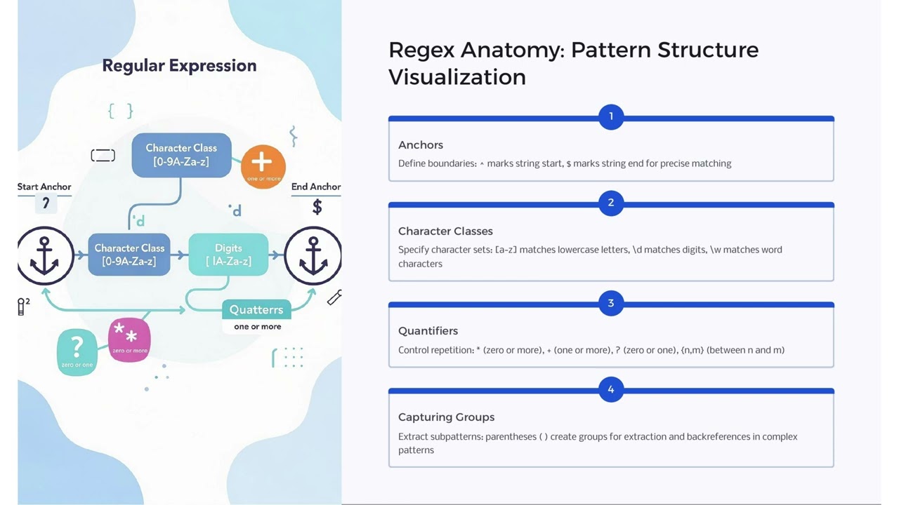 Python Intermediate Topics Mastering Regular Expressions RegEx with Real Use Cases