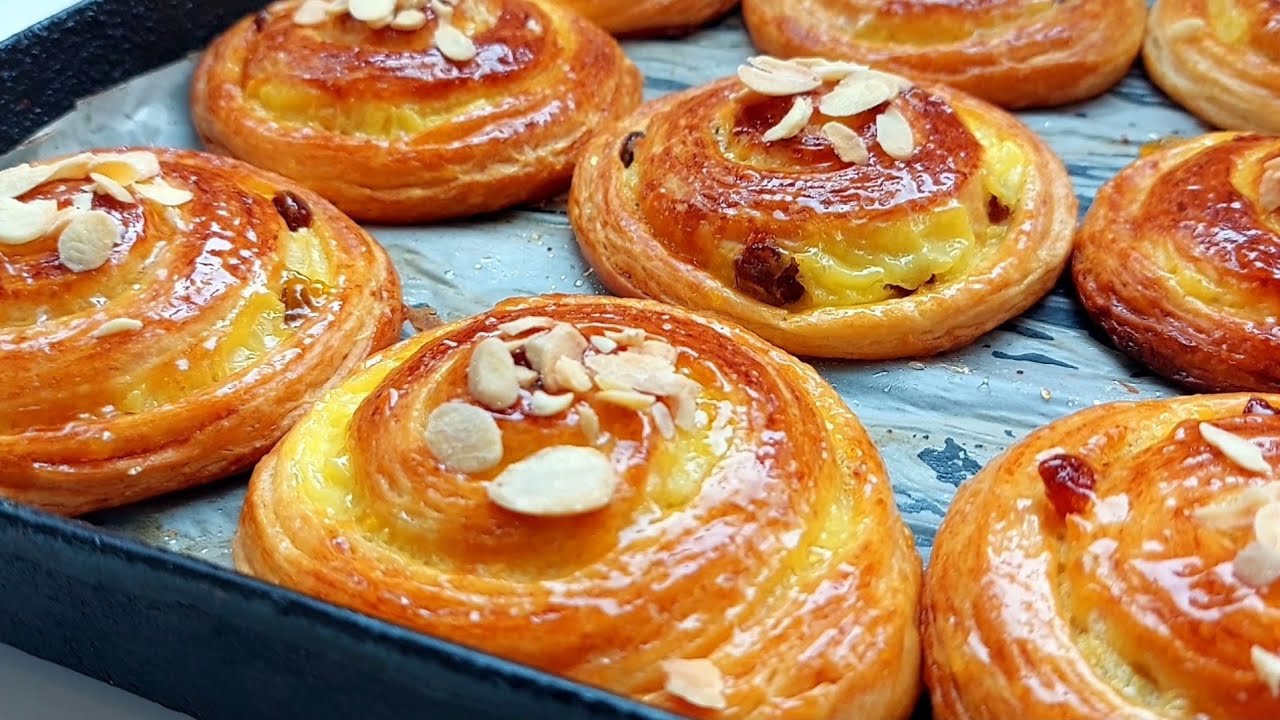 أسهل وأسرع شنيك بعجينة المسمن بدون عجين مورق مستحيل تجربيه ومتعاوديهش 😋👌