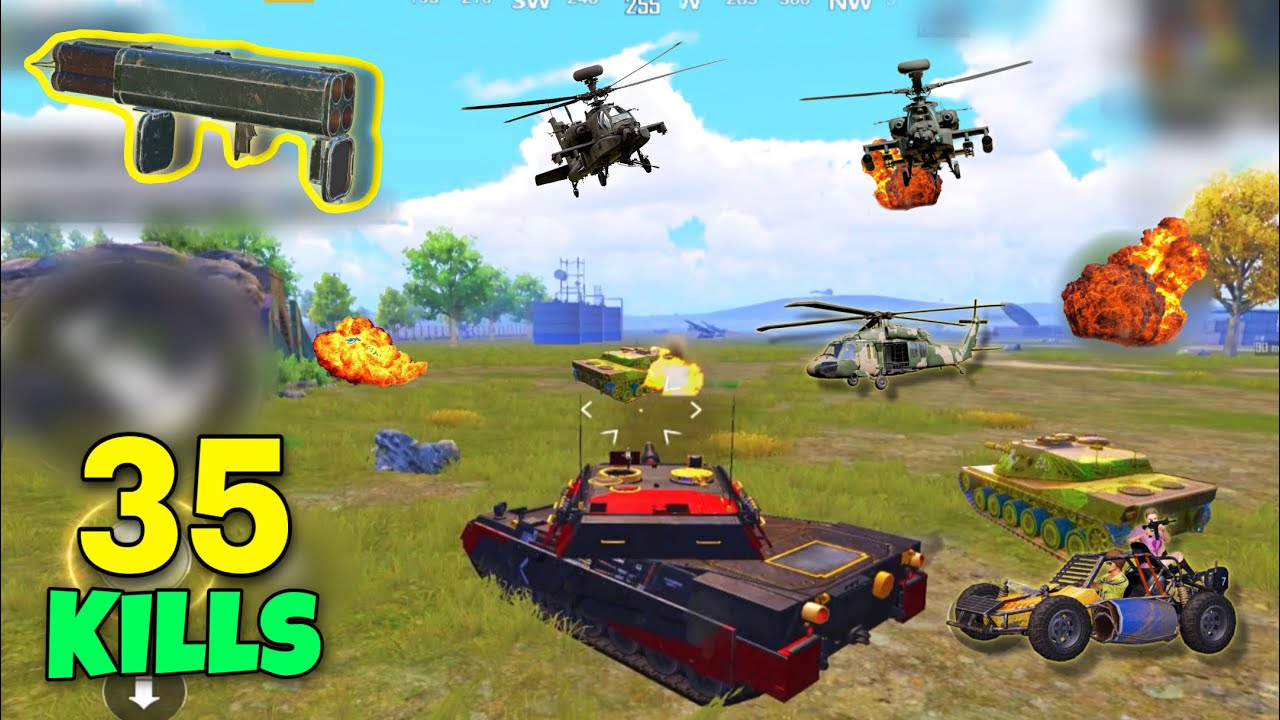 USING TANK TO KILLS 35 PRO ENEMYS😱 IN PAYLOAD 3.0 | PUBG MOBILE