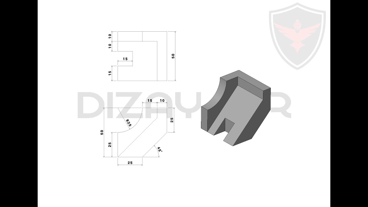 CATIA V5 PART DESIGN - PART # 0012