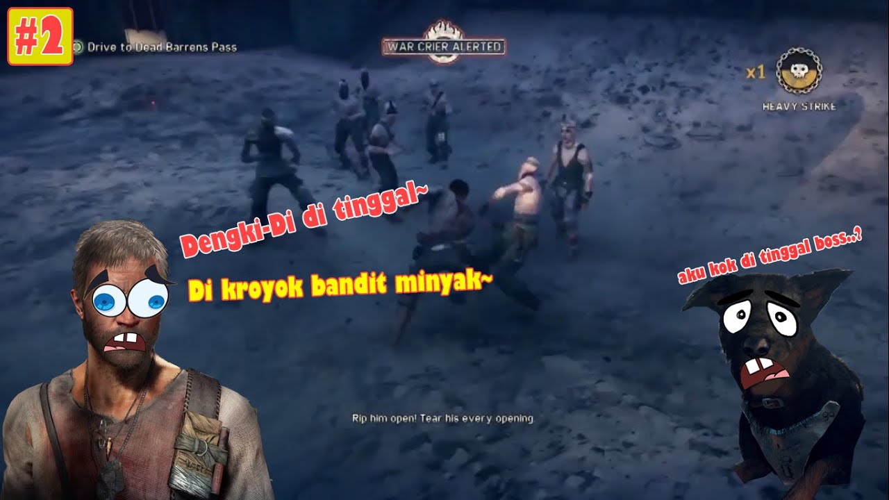 #2 Bang Amek dikroyok bandit!! - Mad Max Indonesia (PS4)