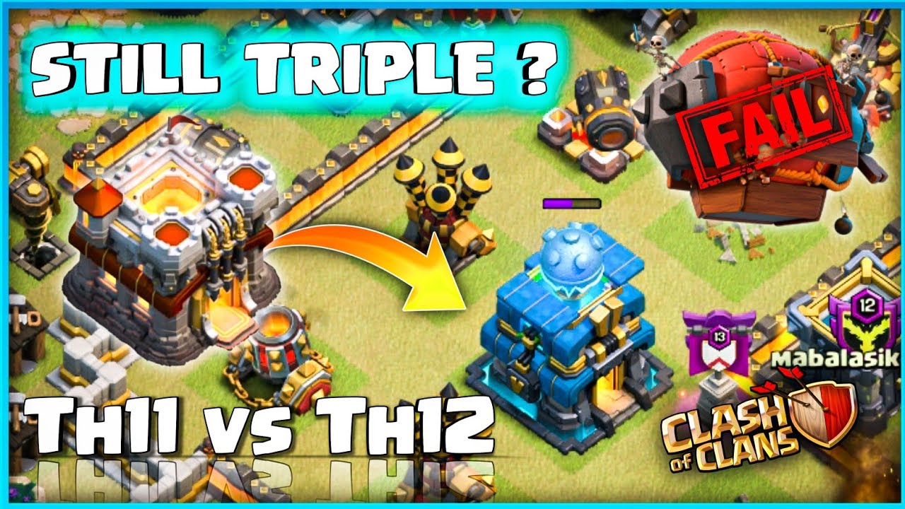 Th11 vs Th12 3 star attack in clan war | Th11 vs Th12 3 star attack strategy || Th11vsTh12 ..... coc