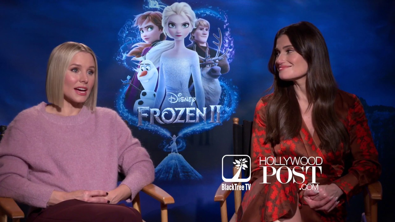 Kristen Bell ‘Anna’ and Idina Menzel ‘Elsa’  Interview for Frozen II