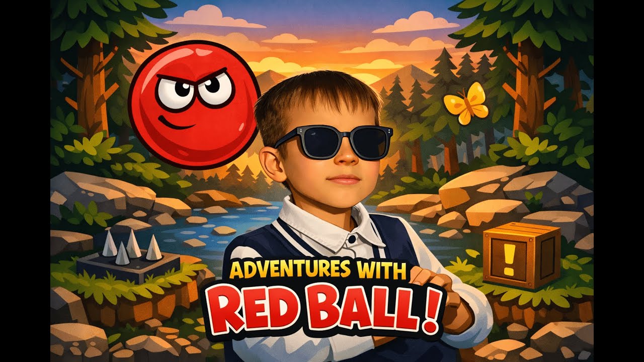 Прошел 1 главу в Red Ball 4. FENIKS. RED BALL 4