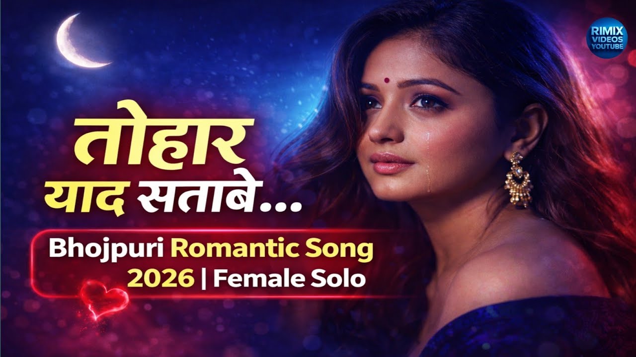 तोहार याद सतावे… | Bhojpuri Romantic Song 2026 | Female Solo