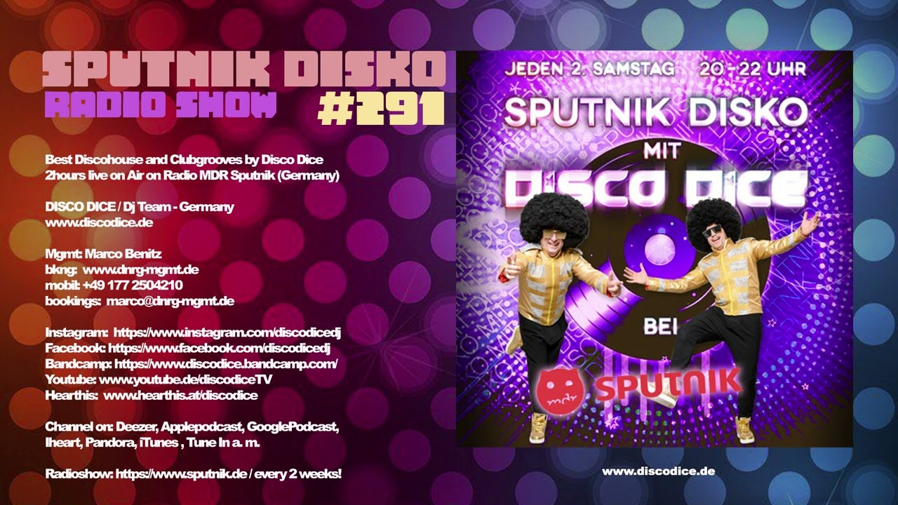 Sputnik Disko #291 live OnAir by Radio MDR Sputnik