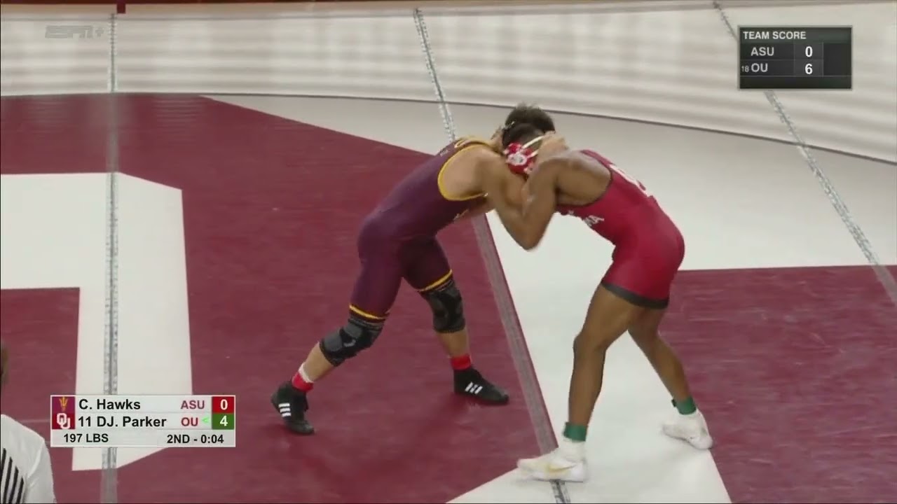DJ Parker vs. Colton Hawks (197lbs) FULL MATCH | 2025-26 Big 12 Wrestling