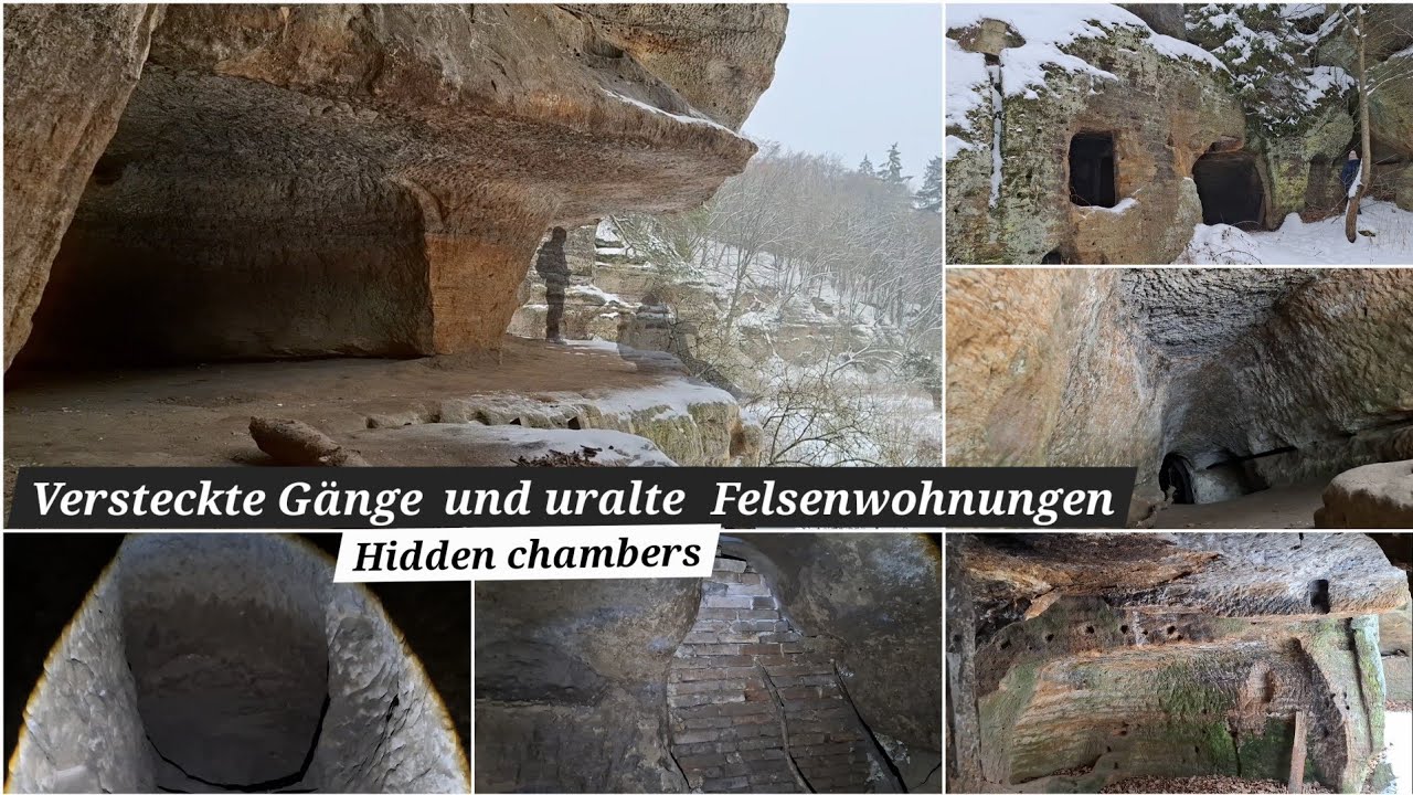 Versteckte Gänge und uralte Felsenwohnungen