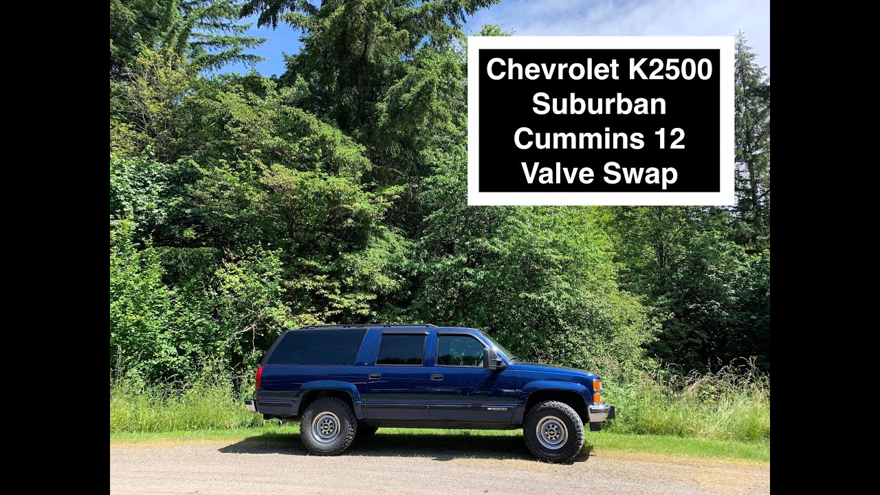 Part 1 - Blue Suburban - We're doing a Cummins 6BT 12 Valve Diesel Conversion Swap!