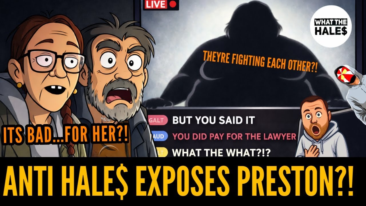 LIVE! Preston EXPOSED by Anti Hale$ ?! SOLD OUT HER SECRETS?! They're ARGUING over @WhatTheHales?!