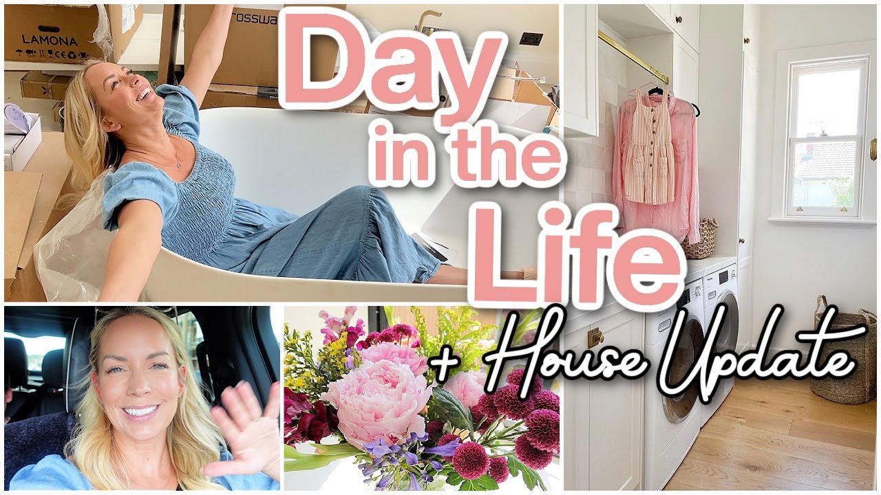 DAY IN THE LIFE, MAJOR HOUSE UPDATE (Utility room - upstairs! 😳) and 1 REGRET too! ad
