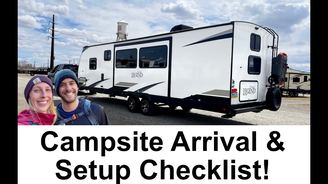 How to Set Up your Travel Trailer at a Camp Site