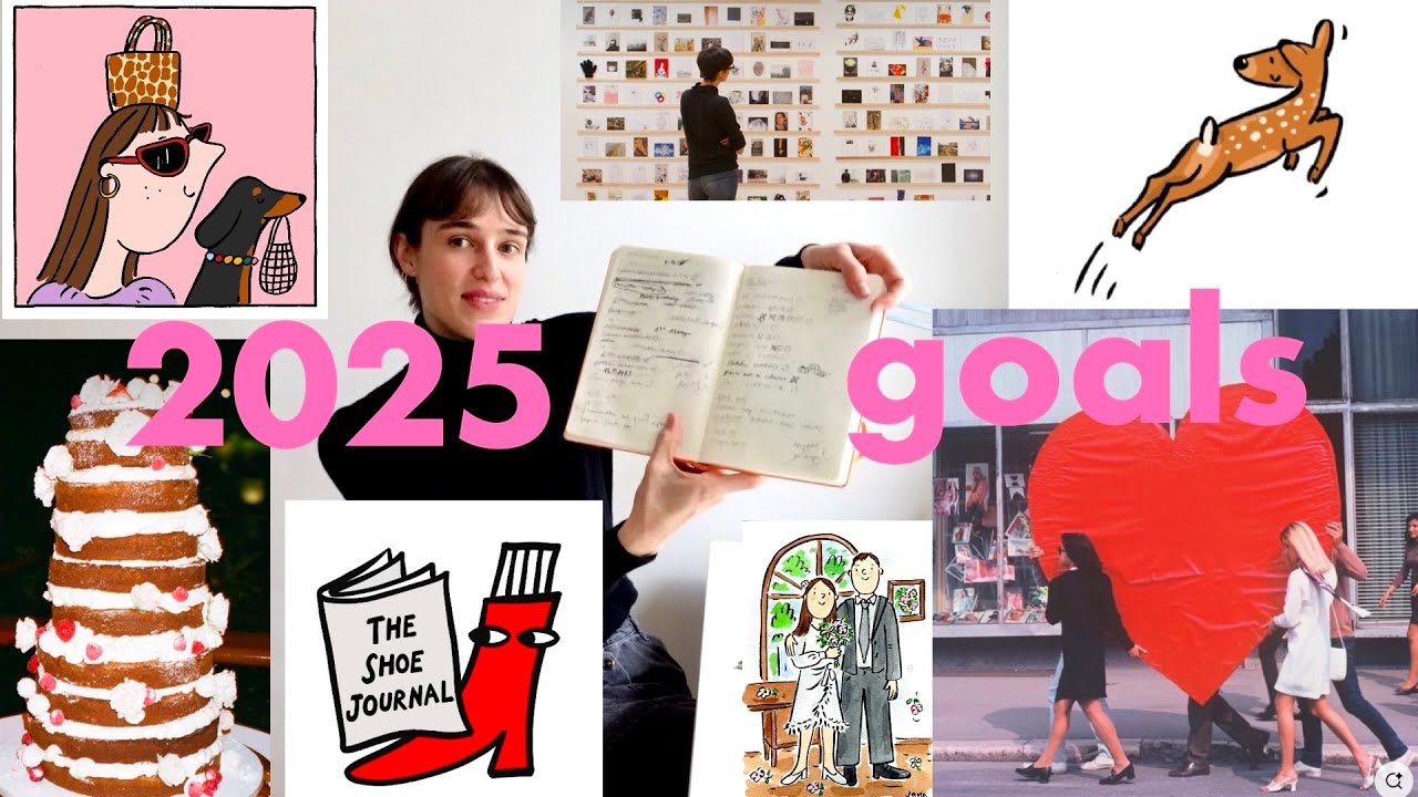 Решения, цели и мудборд на 2025 год / иллюстратор в Берлине