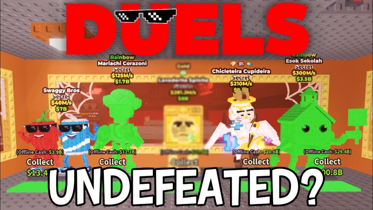 I challenged RANDOMS to Sab duels…