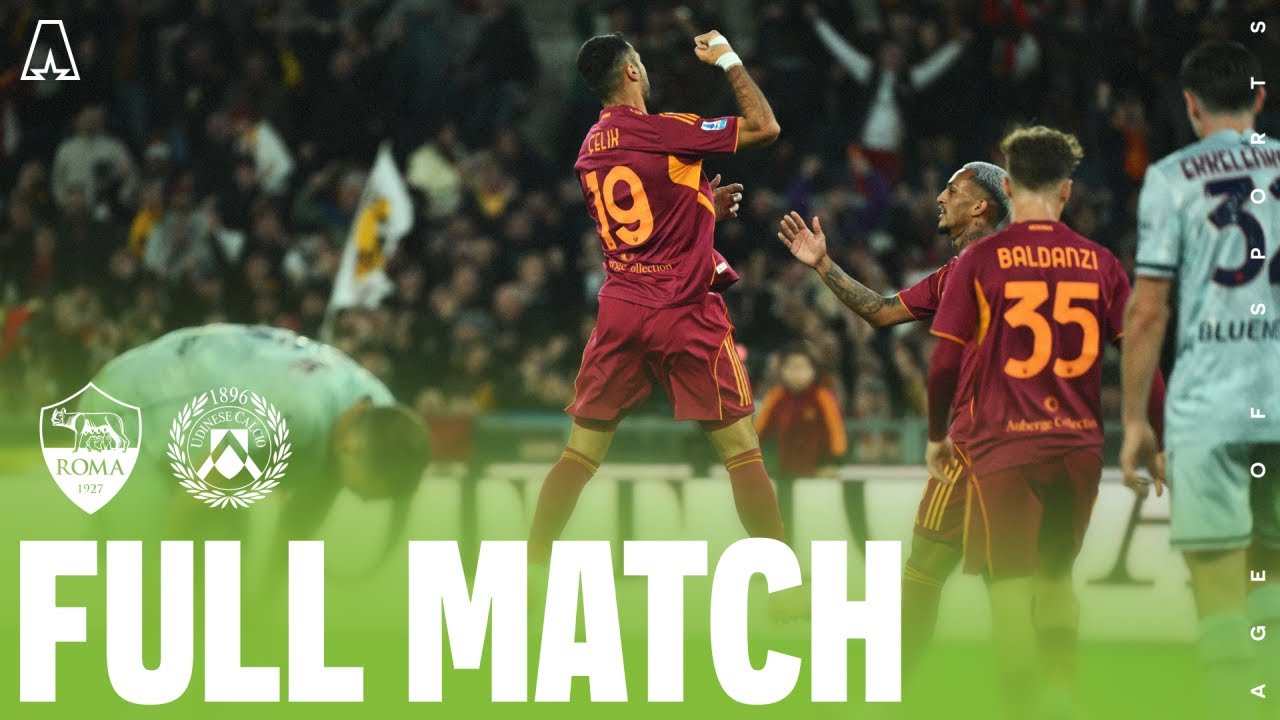 Serie A 2025/26 Matchday 11: Roma vs Udinese - FULL MATCH