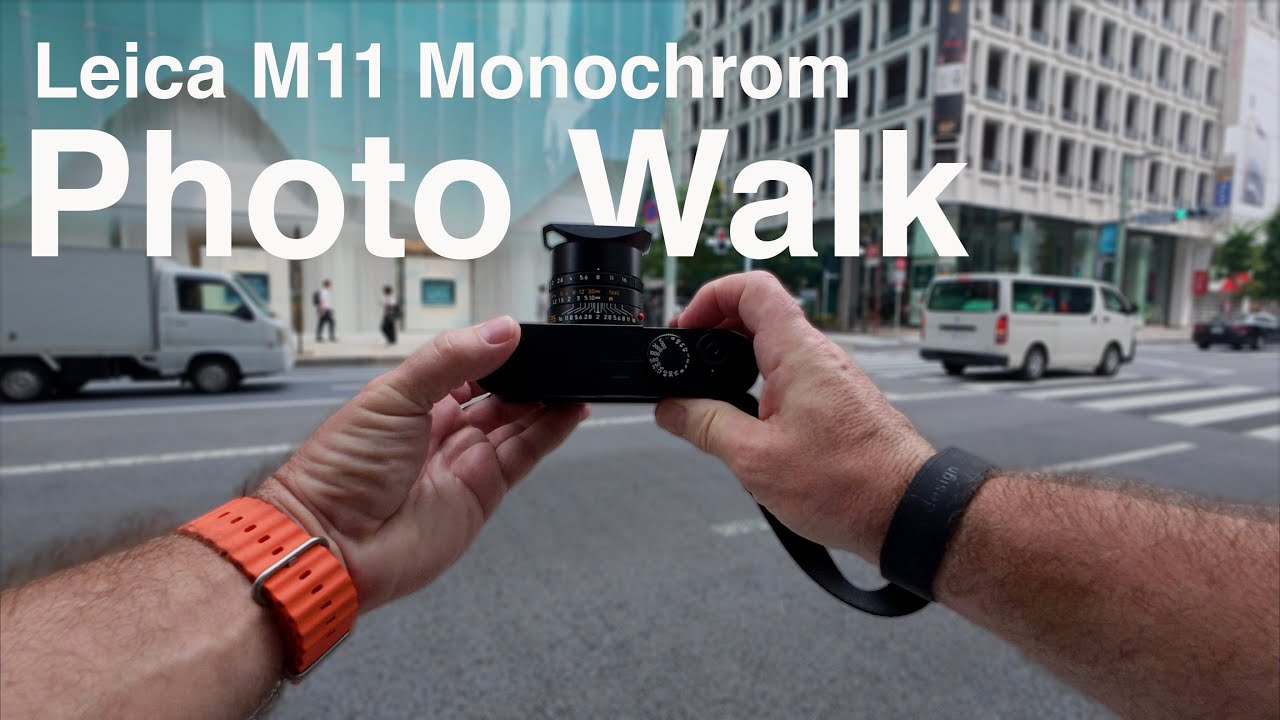 Leica M11 Monochrom POV | Street Photography in Ginza - Tokyo