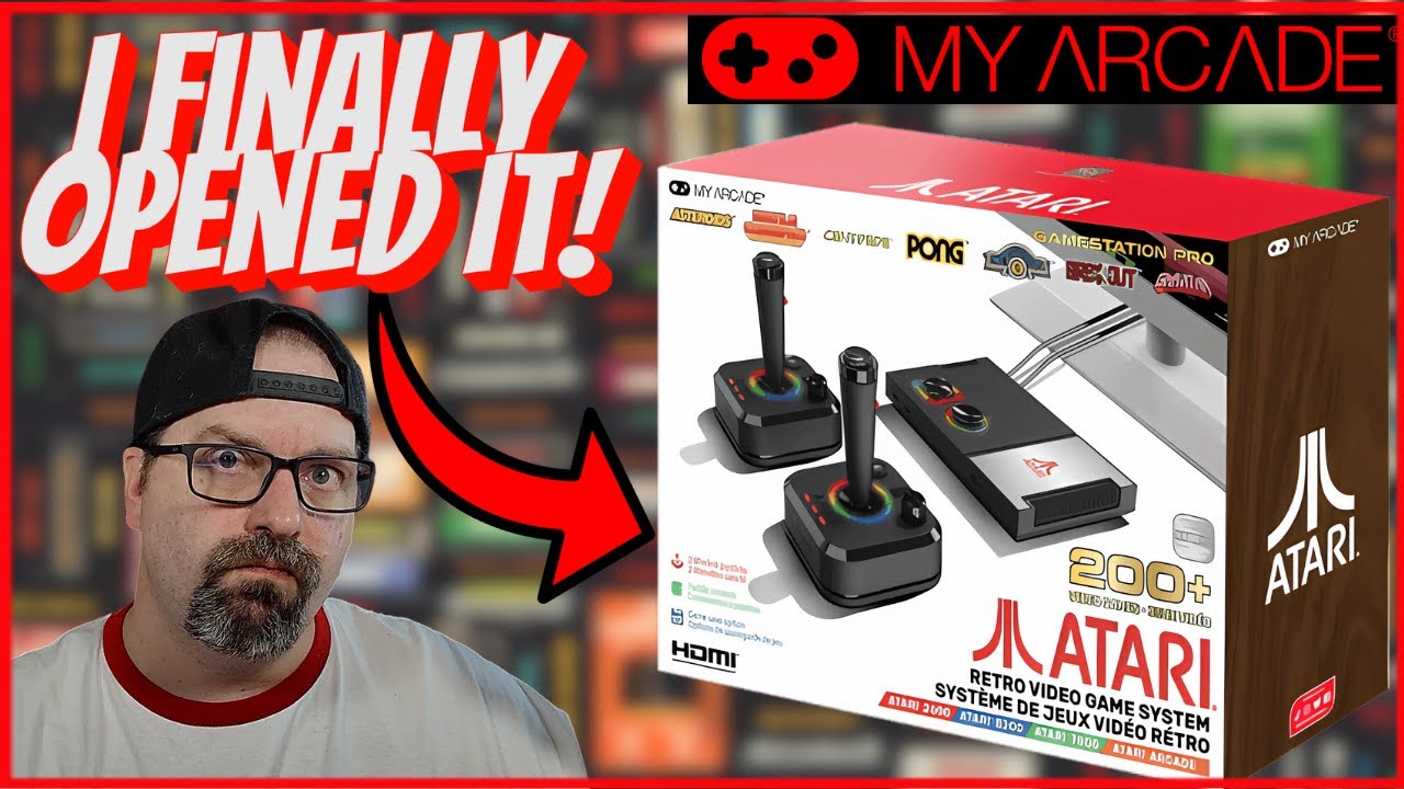 Я открыл свою игровую приставку Atari Gamestation Pro 6 месяцев спустя...