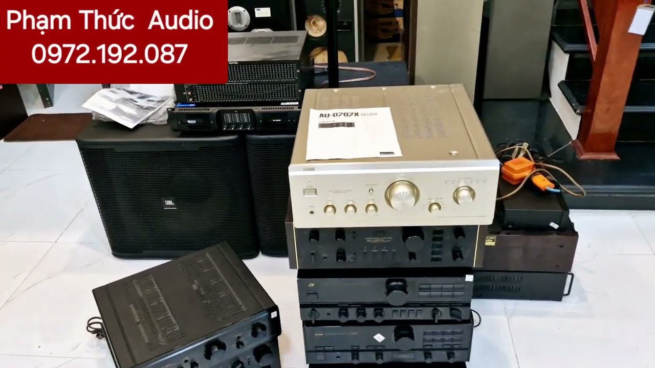 Báo giá  Amply denon 2000ii - 1500R - 880D có giải mã quang - 707Xdaceda 607Etra @607
