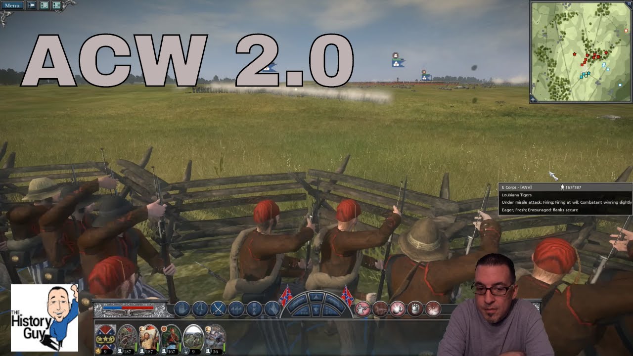 ANTIETAM - THE CORNFIELD (CSA) - AMERICAN CIVIL WAR 2 MOD - Napoleon Total War