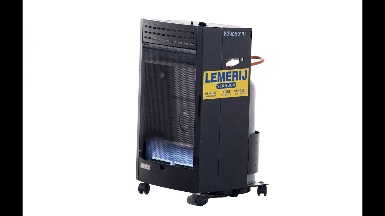 Uitleg  instructie  Gaskachel  3,5 KW