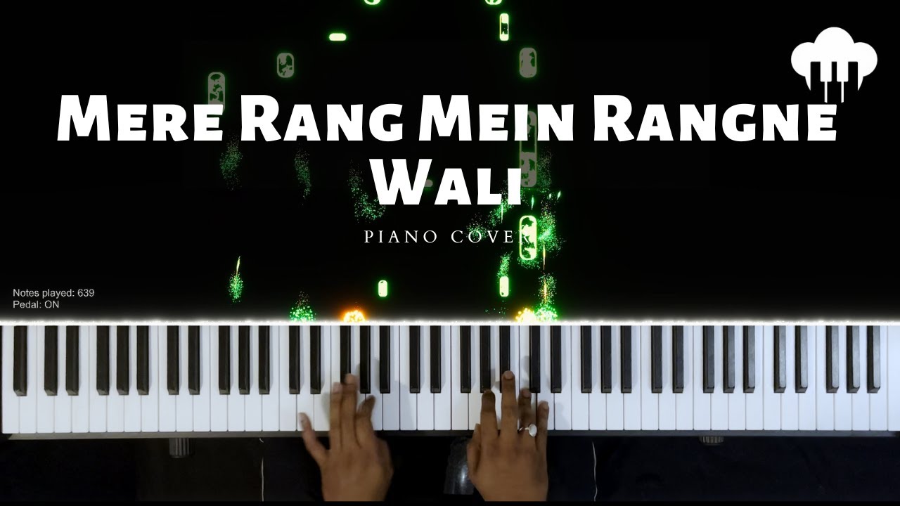 Mere Rang Mein Rangne Wali | Piano Cover | S P Balasubramaniam | Aakash Desai