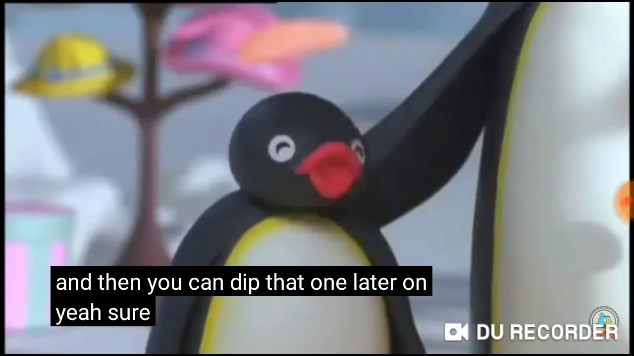 REACTION: Pingu gets carried away (oobi cobi's video)