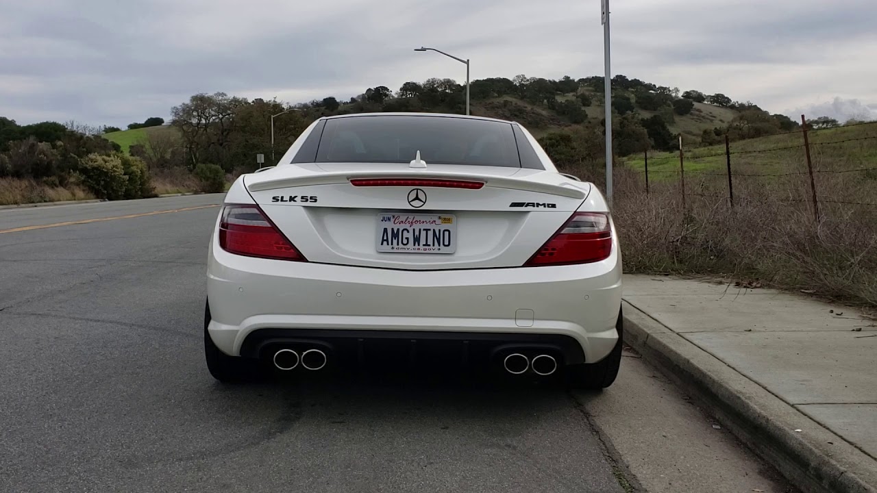 2013 Mercedes-Benz SLK55 AMG Straight Piped!