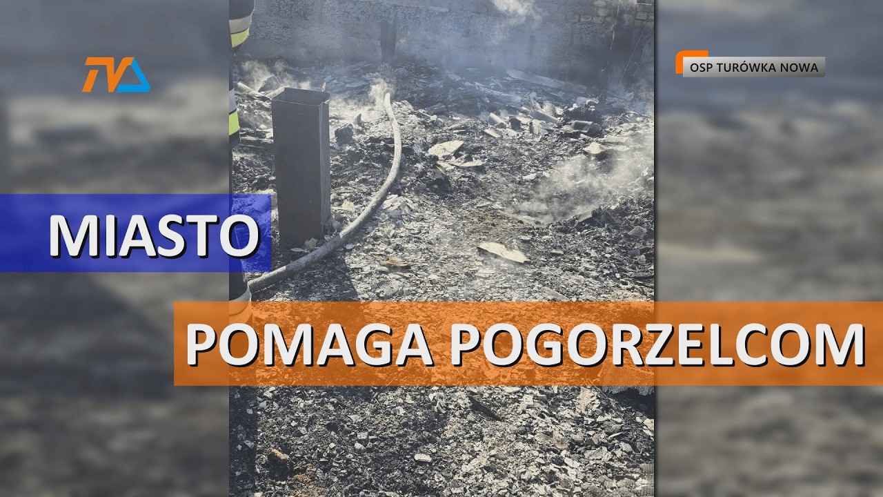 Miasto pomaga pogorzelcom. |TV SUWAŁKI