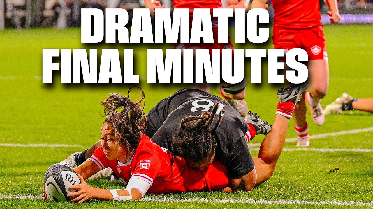 Absolute CHAOS in final 14 minutes 🤯 | New Zealand v Canada | Pacific Four Series 2025