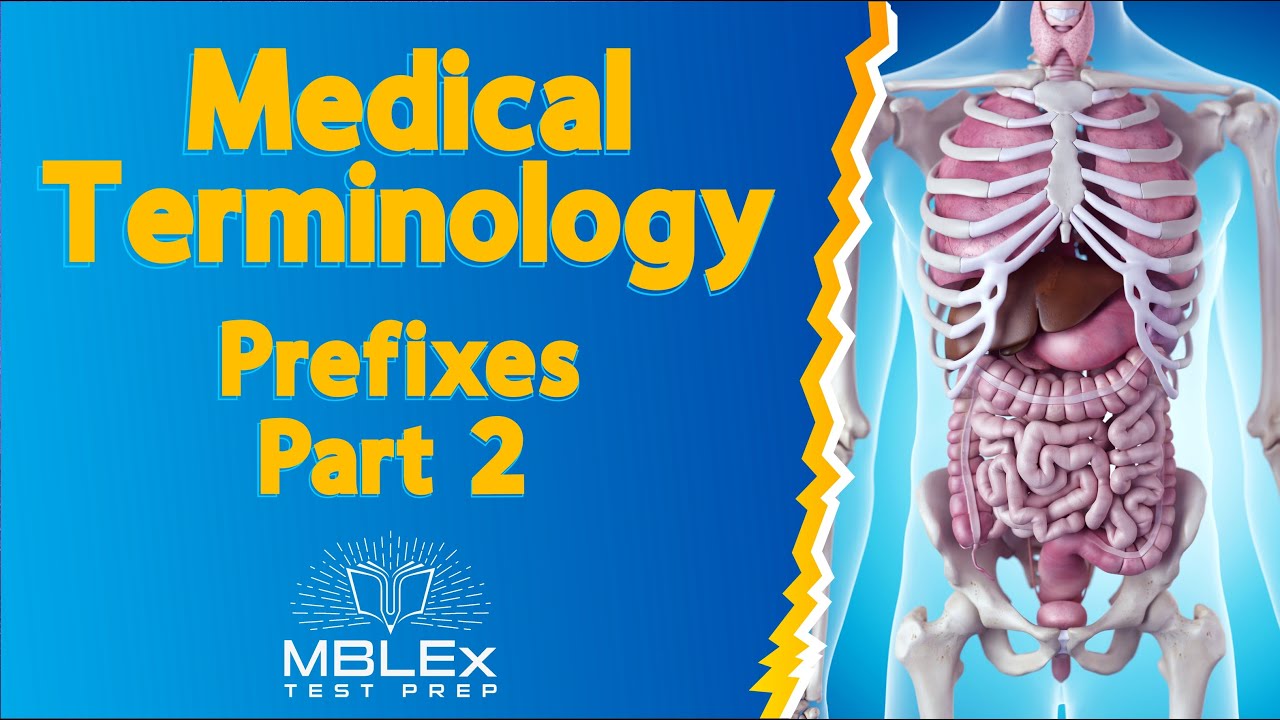 Medical Terminology - Prefixes, Part 2
